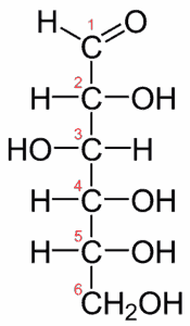 structure of glucose