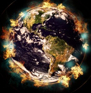 The world on fire